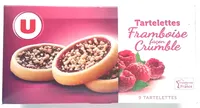 Tartelettes Framboise façon Crumble
