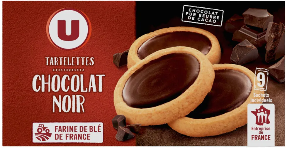 Tartelettes au chocolat noir