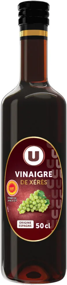 Vinaigre de vin Xérès bouteille en verre de 50cl