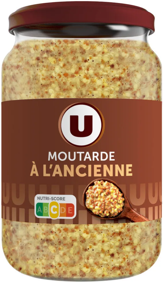 Moutarde à l'ancienne bocal atlas de 350g