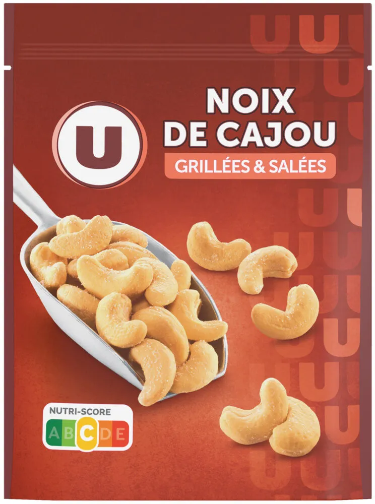 Noix de cajou grillées salées 100g