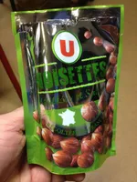 Noisettes grillées salées sachet de 100g