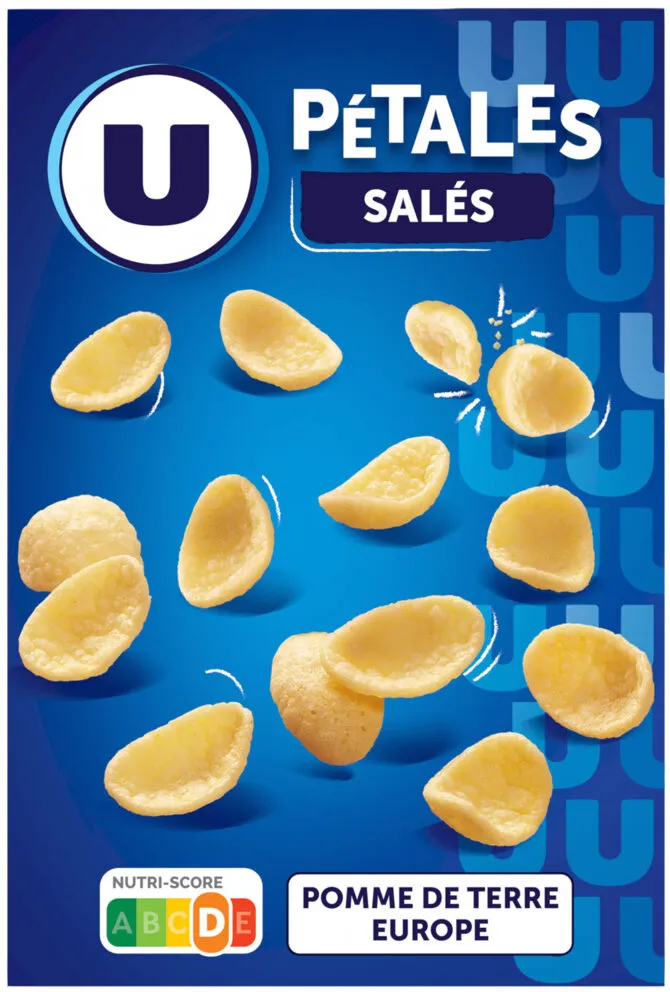 Snacks pétales salés paquet de 75g