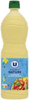 Vinaigrette nature allégée en matières grasses bouteille de 1 litre