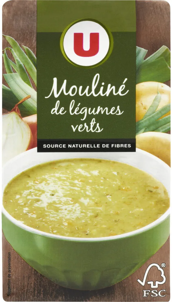 Mouliné légumes verts aromatisé