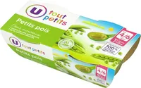 Bols petits pois 4/6 mois