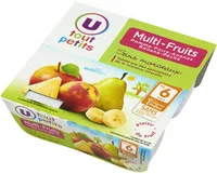 Pots pour bébé dessert pomme multifruits