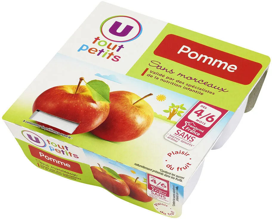 Petits pots dessert à la pomme