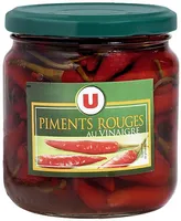 Piments rouges au vinaigre