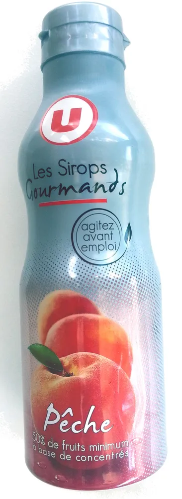 Les Sirops Gourmands Pêche