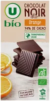 Tablette Chocolat noir à l'orange - 100g