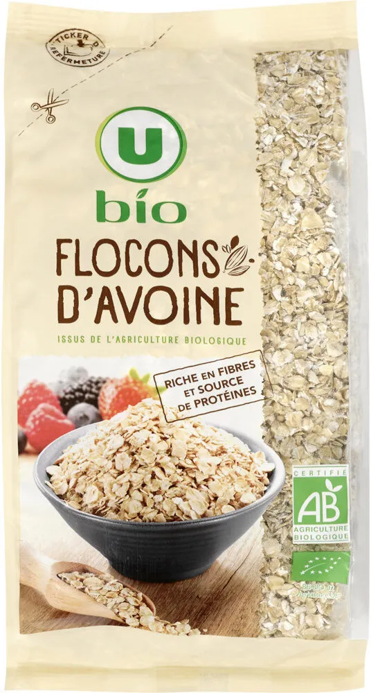 Flocons d'avoine bio