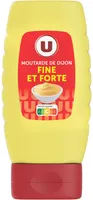 U Moutarde forte de Dijon bouteille de 265g
