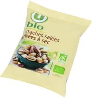 Pistache salées et grillées à sec