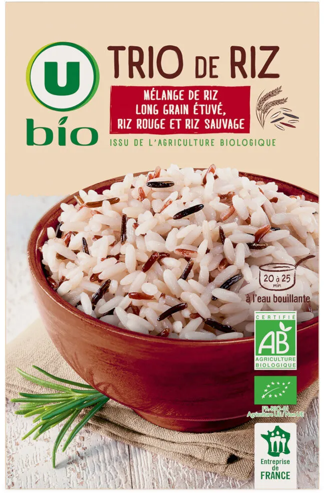 Trio de riz boîte de 500g