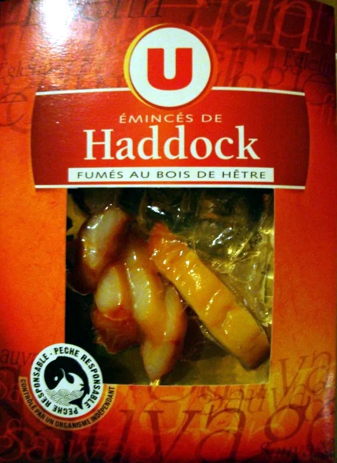 Emincés de Haddock fumés au bois de hêtre