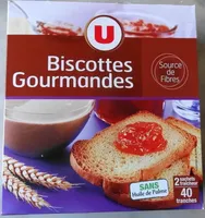 Biscottes gourmandes