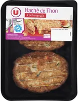 Haché de thon à la Provençale, transformé en France, barquette de 200g