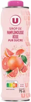 Sirop de pamplemousse rose bidon de 75cl