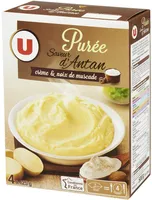 Purée saveur d'Antan à la crème et noix de muscade