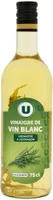 Vinaigre de Vin Blanc aromatisé à l'éstragon 6° bouteille de 75cl