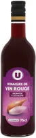 Vinaigre vin rouge aromatisé à l\'échalote