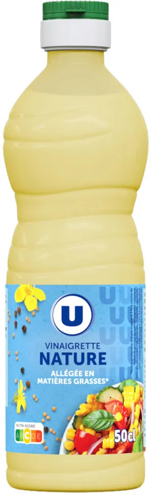 Vinaigrette nature en matières grasses 50cl