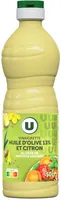 Vinaigrette allégée en matières grasses à l'huile d'olive 13% et au citron 50cl