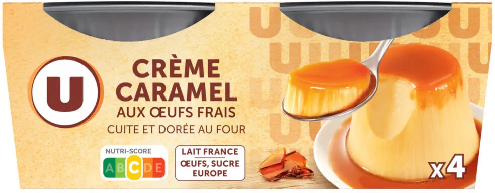 Crème caramel 4x100g