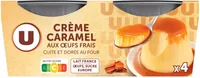 Crème caramel 4x100g