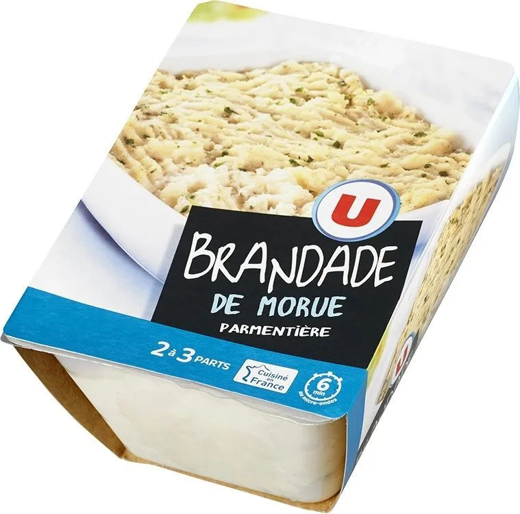 Brandade de morue parmentière,