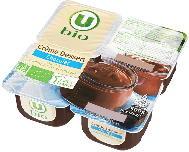 Crème dessert au chocolat