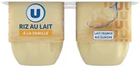 Riz au lait à la vanille 4x115g