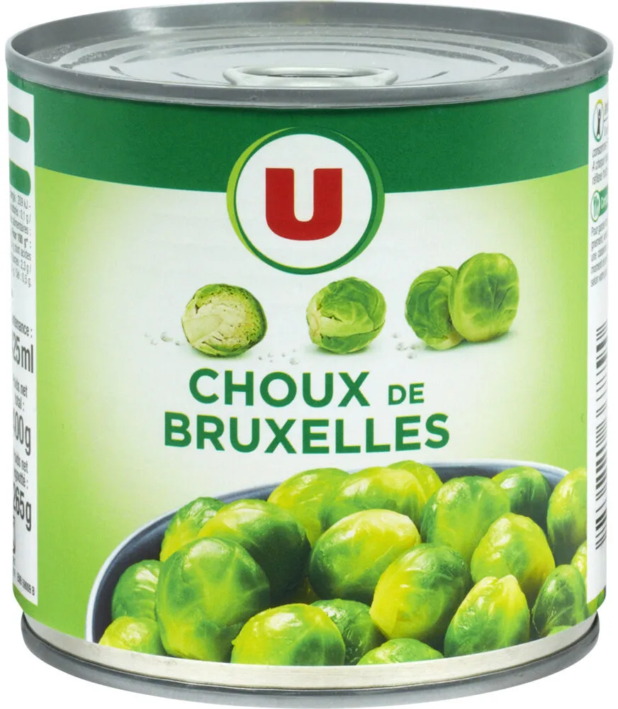 Choux de bruxelles - Boîte 265g