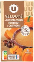 Soupe Velouté de potiron et chataignes brique 1l
