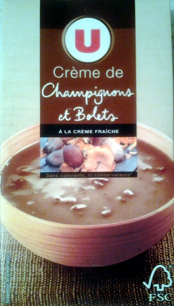 Crème de Champignons et Bolets