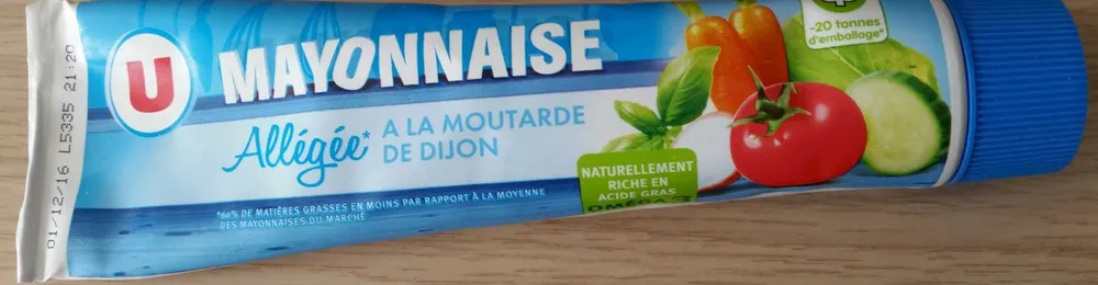 Mayonnaise allégée à la moutarde de Dijon