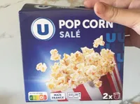 Popcorn salé micro ondable en gobelet