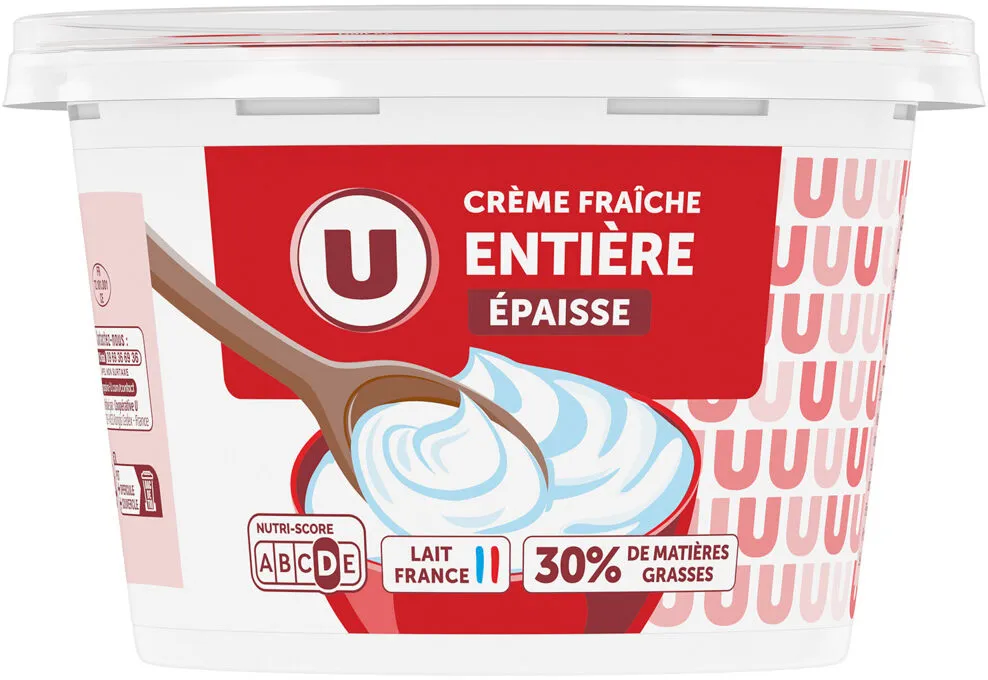 Crème fraîche épaisse 30%MG - 450g