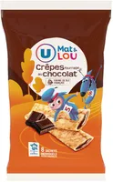 Crêpes fourrées au chocolat - x 8, 256g