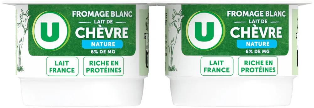 Fromage blanc au lait de chèvre - 4x100g