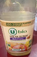 Pur jus multifruits flash pasteurisé