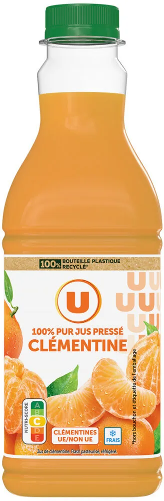 Pur jus de clémentine flash past. réfrigéré - ble plast. 90cl