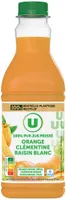 Pur jus réfrigéré orange/clémentine/raisin blanc - bk 90cl