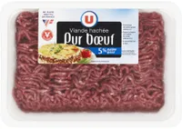 Viande hachée pur boeuf, 5% Matière Grasse, France, 500g