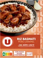 Porc au caramel et riz 300g