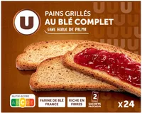 Pain grillé au blé complet 500g