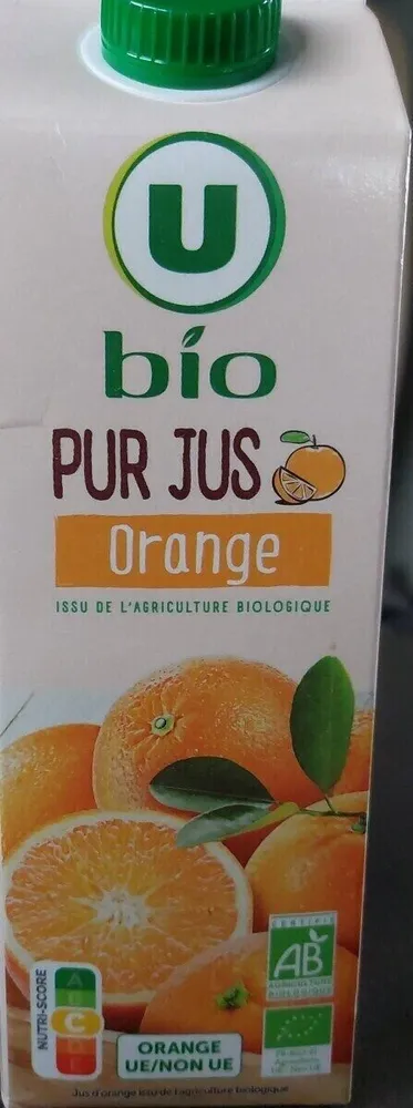 Pur jus orange bio 1L
