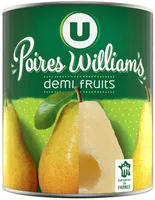 Poires demi-fruits au sirop léger 460g