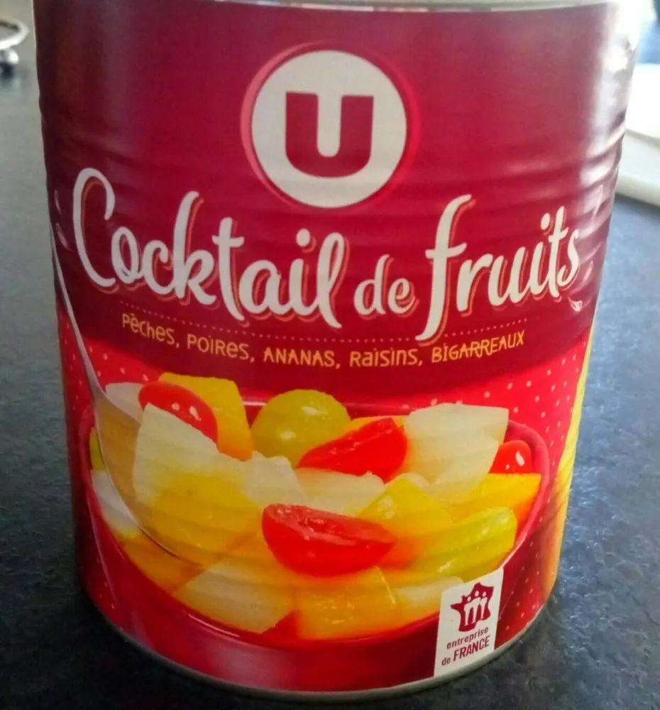 Cocktail De Fruits Au Sirop Léger